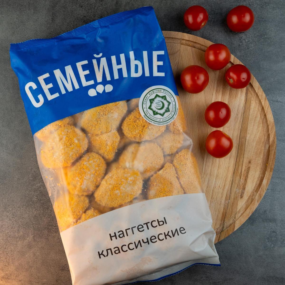 Наггетсы "Семейные" Халяль, замороженные 1 кг. /10