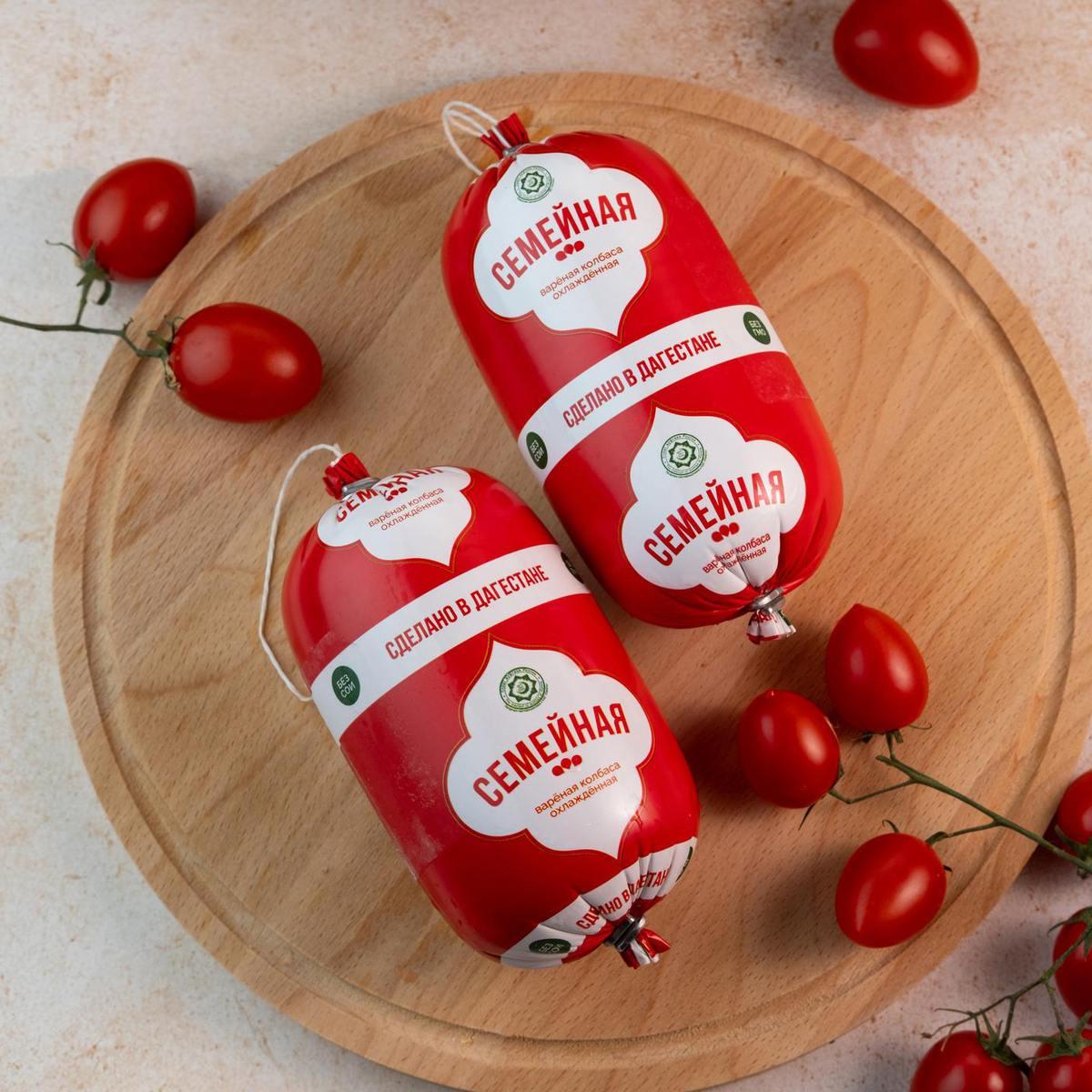 Колбаса Вареная "Семейная" Халяль