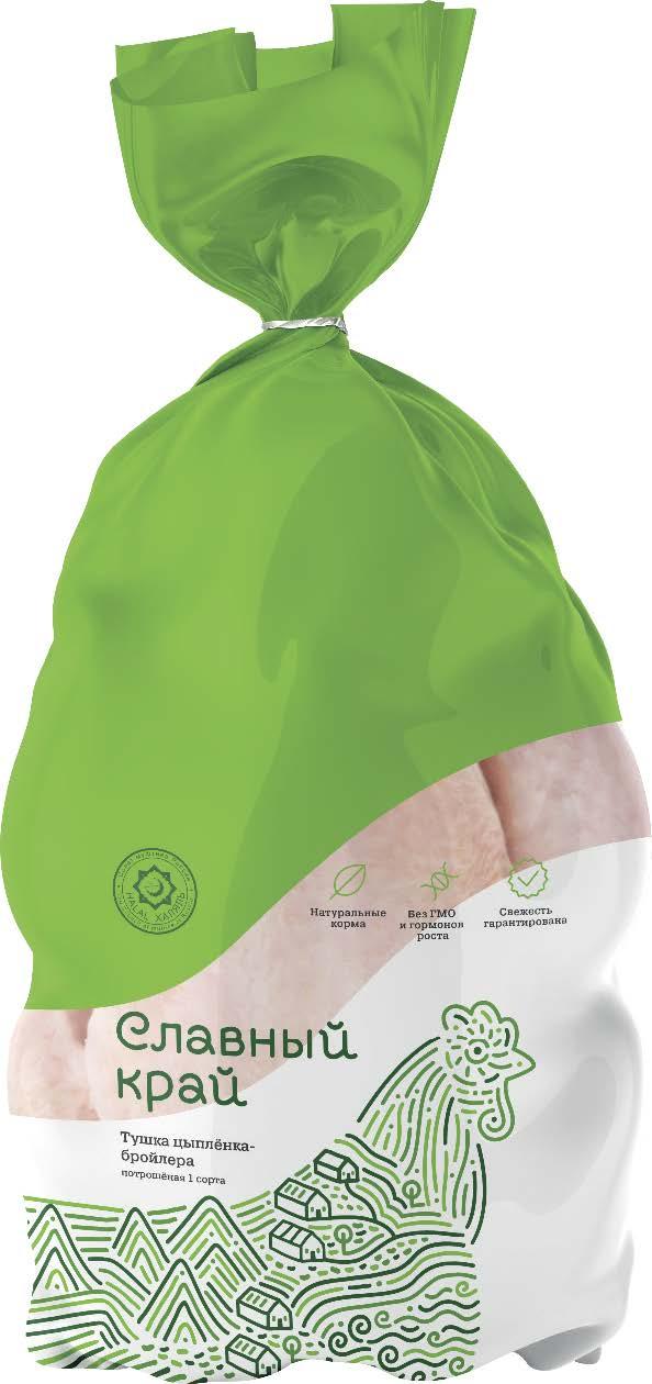 ТУШКА Цыплят-Бройлеро Халяль, подложка, замороженная